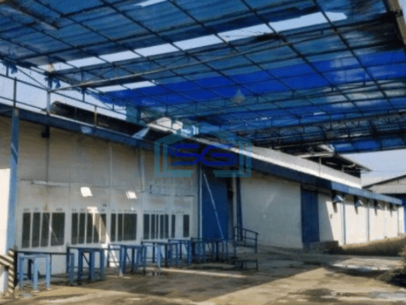 Dijual Pabrik di Pinggir Jalan Raya Bantar Gebang Bekasi Luas Bangunan 5283 m²