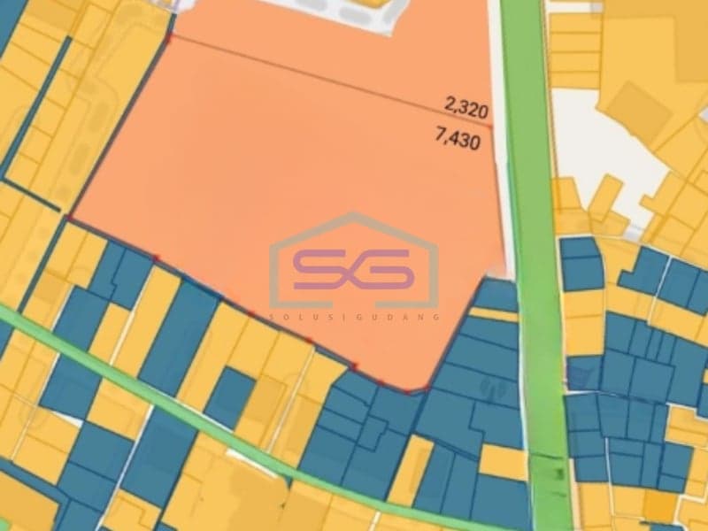 Land for Sale in Moh Toha Bandung Land Area 9750m2