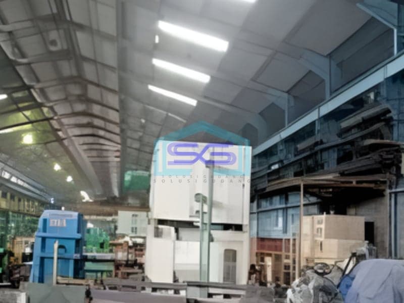 Dijual Pabrik Baja Bekasi Kota Sertifikat SHGB Luas Tanah 58825m2