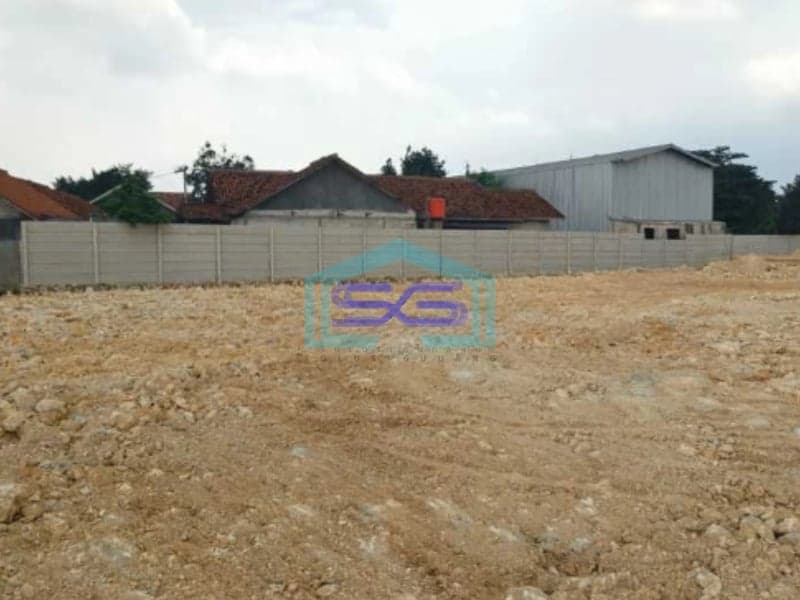Disewakan Tanah Lahan Siap Pakai Lokasi Jalan Mt Haryono Setu Bekasi LT 9300m2