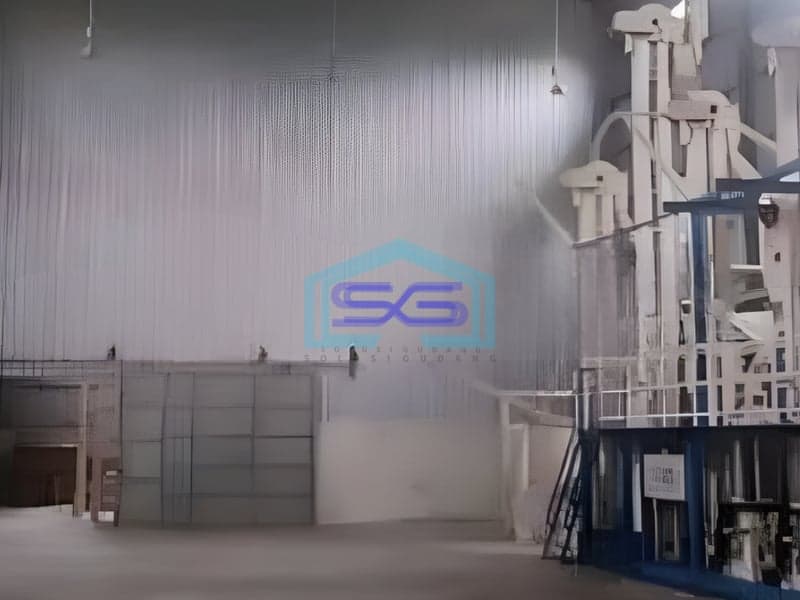 Dijual Pabrik Luas Bangunan 8000 m²  Lokasi Bebas Banjir di Sukabumi Jawa Barat