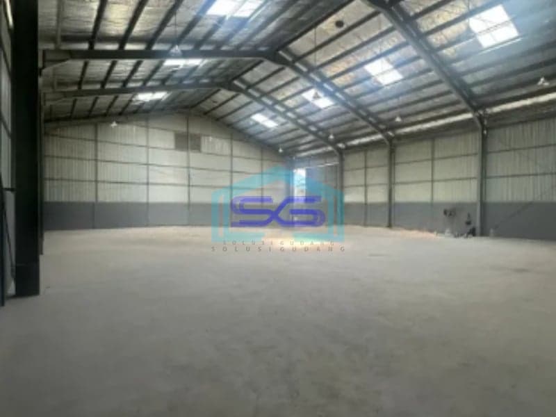 Disewakan Gudang di Cilodong Depok Luas Bangunan 392m2 Hadap Jalan Raya