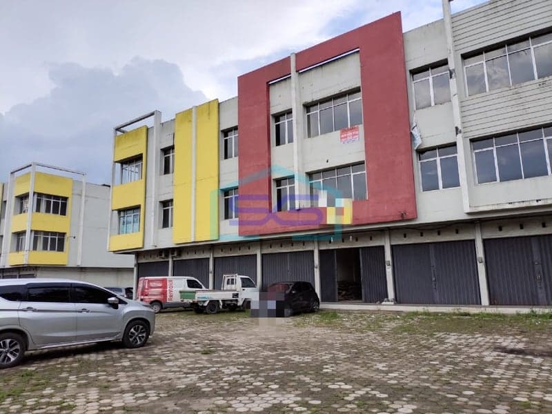 Dijual 2 Unit Ruko Gandeng Strategis Palembang, Sumatera Selatan Luas Tanah 376m²