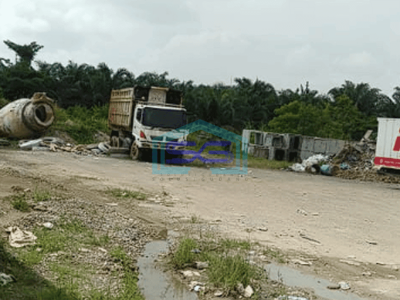 Disewakan Lahan Tanah Jalan Bumi Mas Belakang Pom Bensin Km 12 Palembang Luas 4000m2