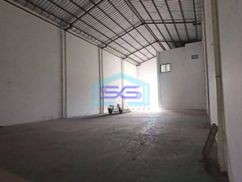 Disewakan Gudang industrial Kota Tangerang Lantai Ada Office Kontainer 40 Feet
