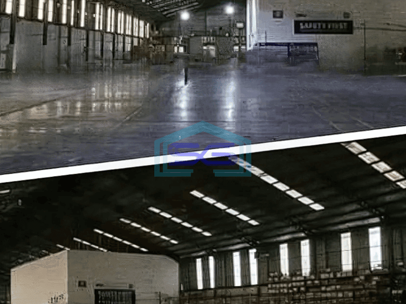 Disewakan Gudang Premium Greges Osowilangon Surabaya Luas Bangunan 3800m2
