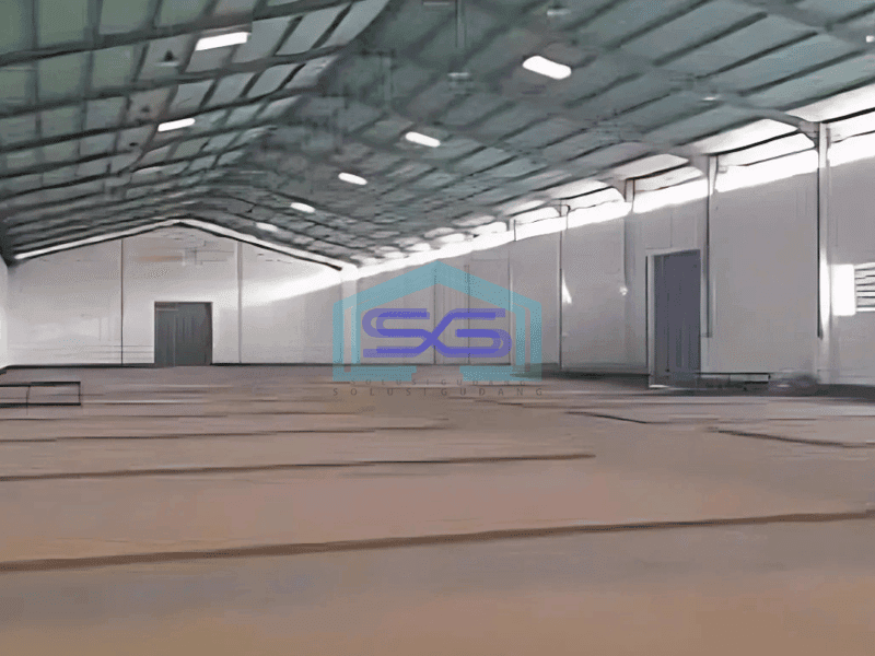 Disewakan Gudang Di Kawasan Industri Sepatan Tangerang LT 6000m2