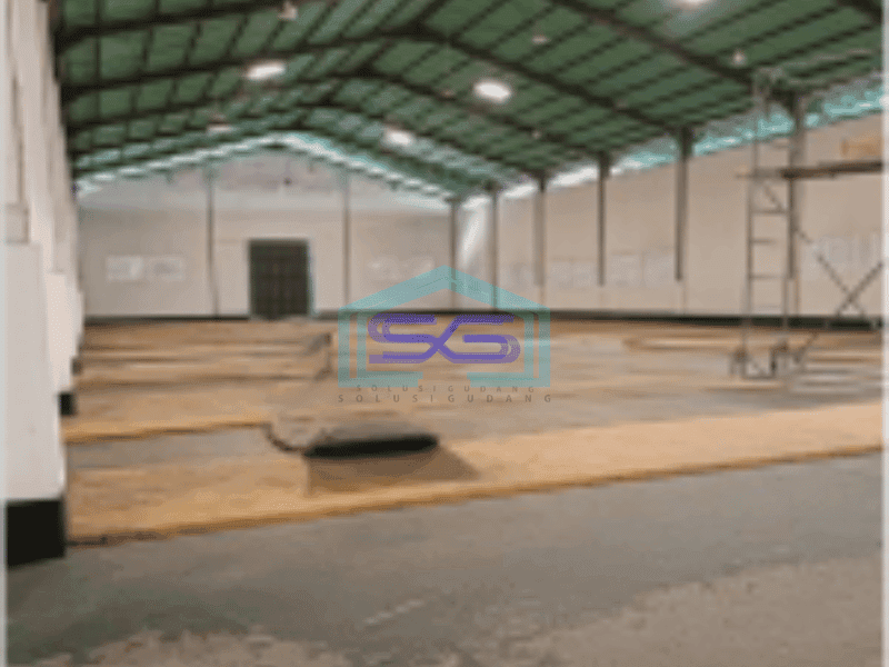 Disewakan gudang siap pakai di kawasan akong sepatan