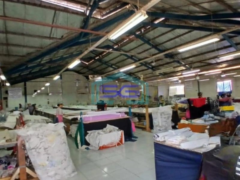 Dijual Pabrik Ex Garmen Di Parung Bogor Jawa Barat Siap Huni LT 10400m2