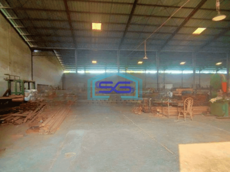 Dijual Gudang Ex Pabrik Luas Bangunan  3000 m² di Pasar Kemis Tangerang
