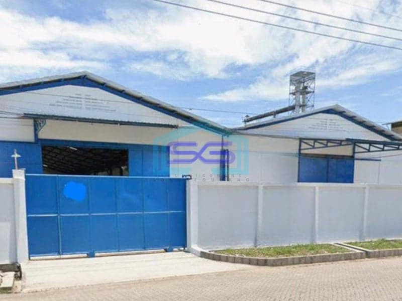 Disewakan Gudang di Kawasan Pergudangan Suri Mulia Margomulyo Surabaya LB 1600m2 Bagus HGB