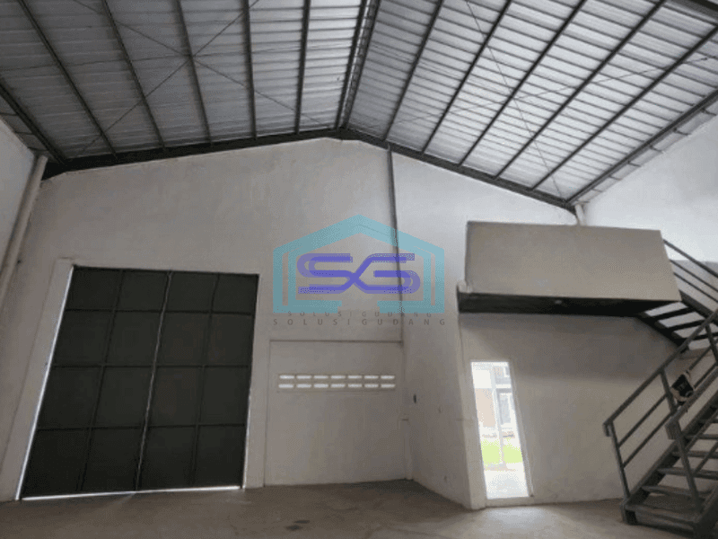 Disewakan Gudang Luas Bangunan  505 m² Lokasi Bebas Banjir di Pakuhaji Tangerang