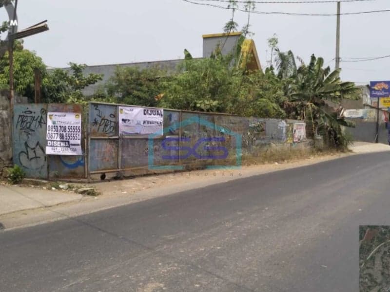 Dijual Gudang Luas Bangunan 1.200 m2 di Setu Telanjung Cikarang Barat Bekasi
