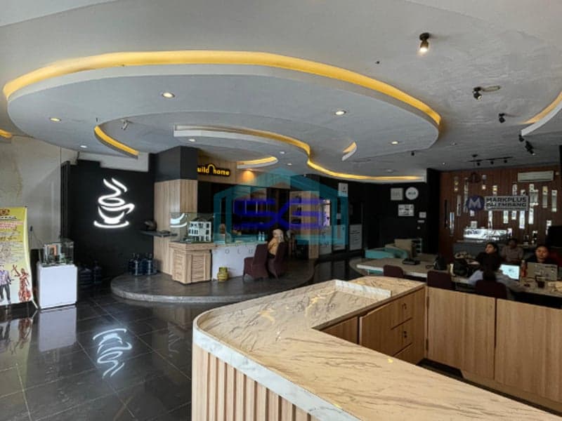 Dijual Gedung 4 Lantai di Jalan Jendral Sudirman Palembang Ada Basement LB 630m2