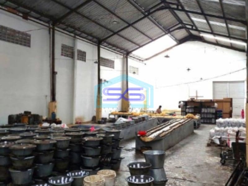 Dijual Gudang Bersih & Kantor Siap Pakai Mlati Sleman Yogyakarta LT 2175m2