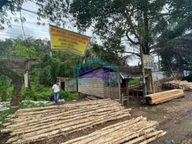 Dijual Tanah dekat Simpang Bandara SMB II Sebelah Hexindo Palembang LT 4200m2