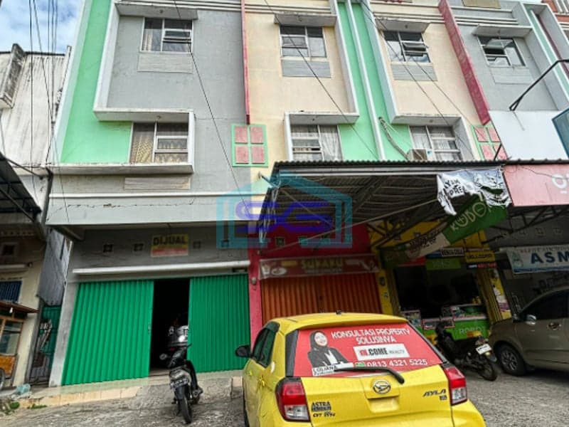 Dijual Ruko di Jalan S. Prawiro, Sukabangun, Palembang Luas Bangunan 150m2