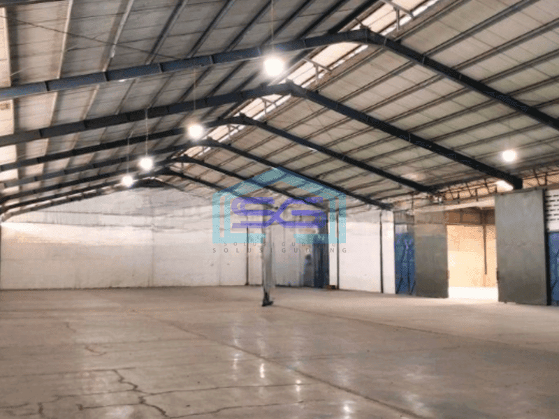 Disewakan Gudang Lokasi Strategis di Balaraja Tangerang Luas Bangunan  1242 m²