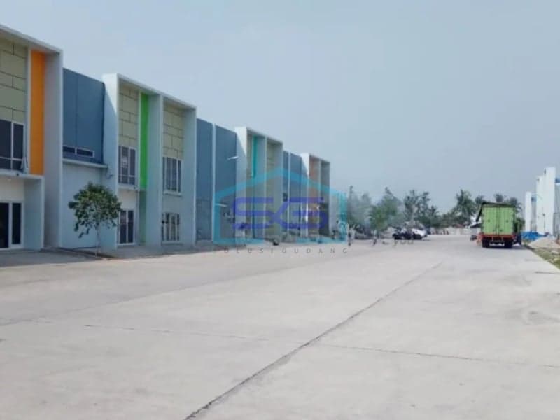 Dijual Gudang Siap Pakai Luas Bangunan 300 m2 di Teluk Naga Bizpark Tangerang