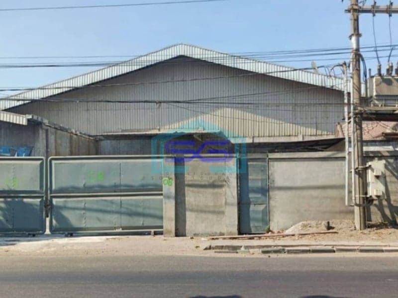 Disewakan Gudang Ukuran Besar Dekat Tol Dan Pelabuhan Manyar Gresik LT 4000m2