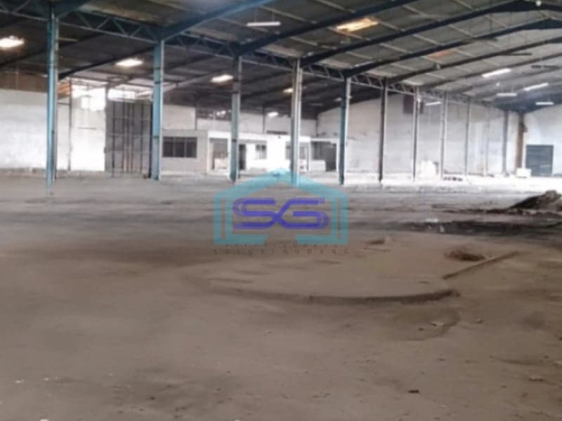 Disewakan Gudang Luas Bangunan  3600 m² Lokasi Jati Uwung Tangerang