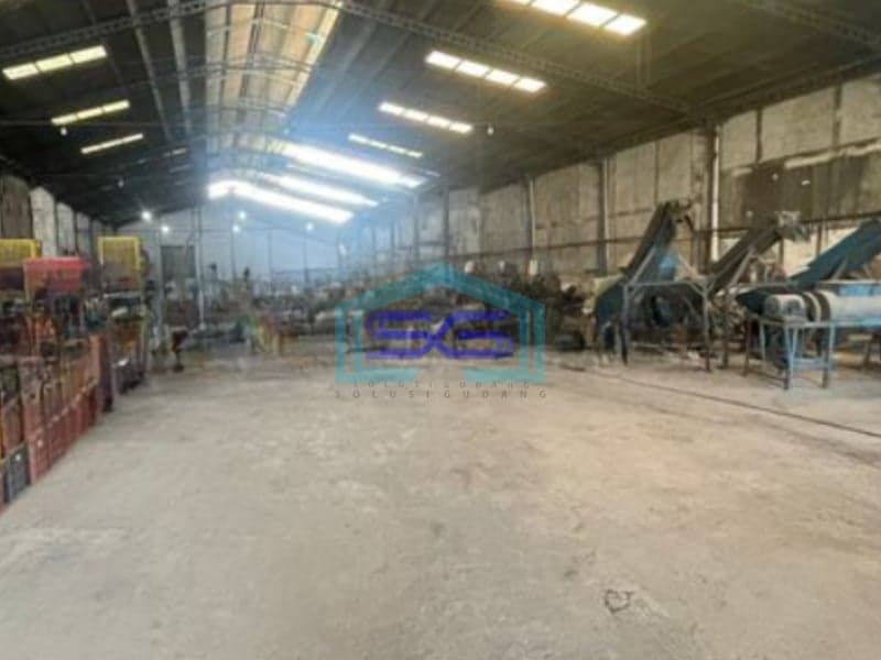 Dijual Gudang Luas Bangunan  2500 m² Lokasi di Kosambi Tangerang