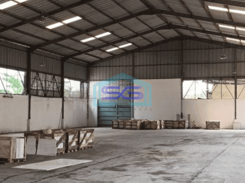 Disewakan Gudang Industri Bisa Akses Kontainer 40ft Di Sepatan Tangerang