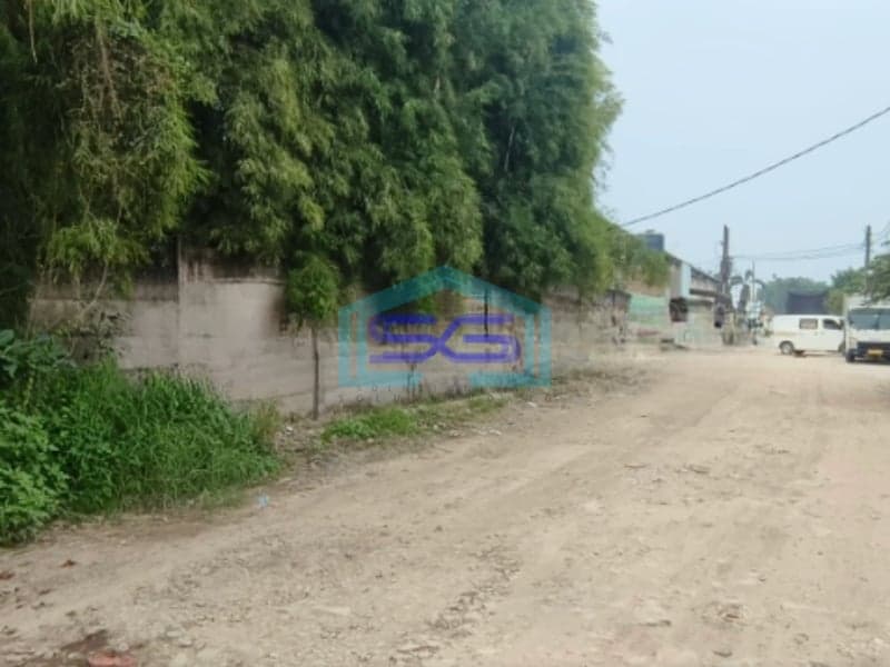 Di Sewakan Tanah Di Kawasan Industri Jl Mauk 3 Tangerang Luas Tanah  5500 m²