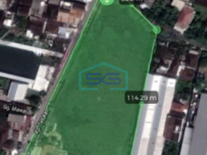 Dijual Tanah Zona Merah Di Kawasan Industri Jalan Arak-Arak Telukan Grogol Sukoharjo Jawa Tengah LT 8290m2