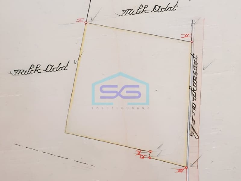 Land for Sale in Parakan Saat Bandung Land Area 3200m2