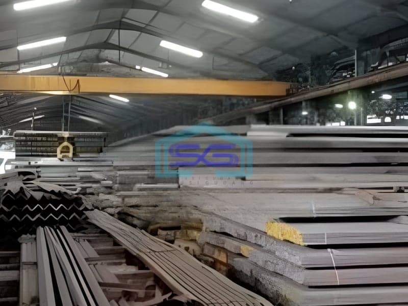 Dijual Pabrik Baja Bekasi Kota Sertifikat SHGB Luas Tanah 58825m2