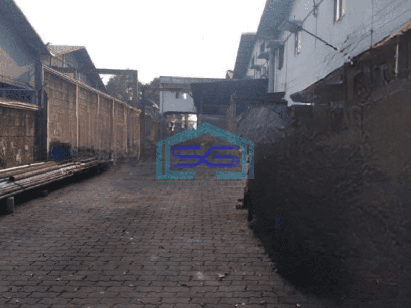 Dijual Gudang Luas Bangunan  4000 m² di Bitung Tangerang