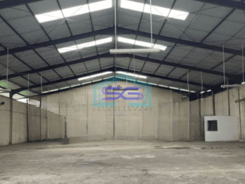 Disewakan Gudang Siap Pakai Akses Container 40 Feet di Batu Ceper Tangerang
