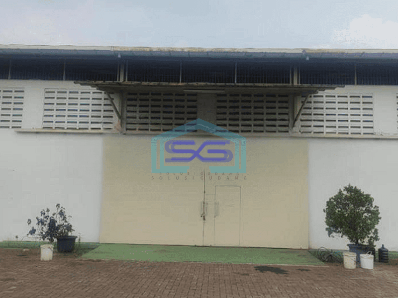 Disewakan Gudang Zona Industri Cikupa Tangerang Akses Strategis LT 1600m2
