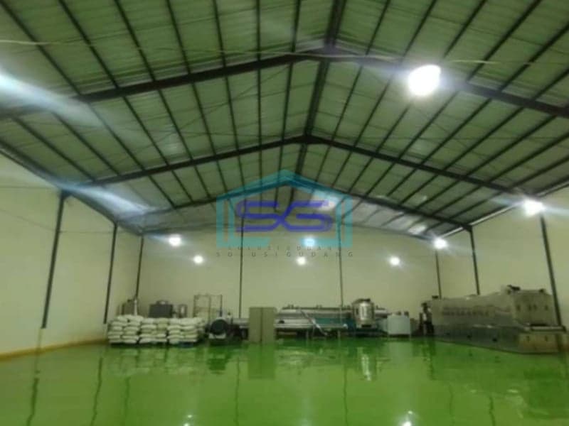Disewakan Gudang Bagus Luas Bangunan 1200m2 di Tigaraksa Tangerang