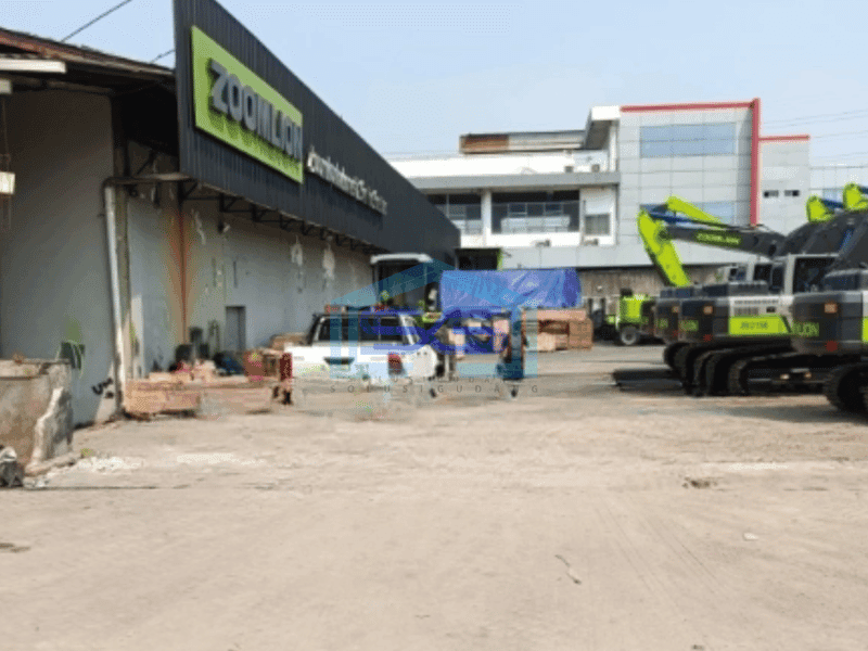 Disewakan Tanah di Yos Sudarso Jakarta Utara 1.3 Ha Ada Gudang