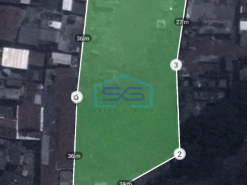 Dijual Tanah Kav Kiaracondong Bandung Jawa Barat LT 2000m2