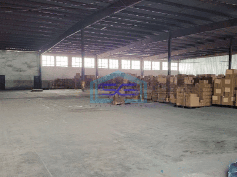 Disewakan Gudang Luas 1200 Lokasi Strategis Di Tangerang Keamanan 24 Jam Luas 1200m2