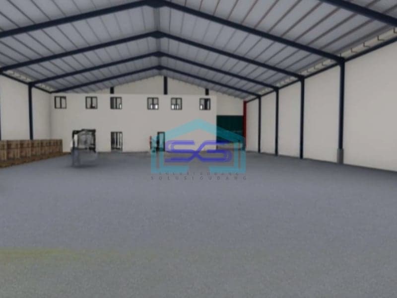 Dijual Gudang Industri Delta Silicon Lippo Cikarang Jawa Barat Luas Bangunan  1398 m²