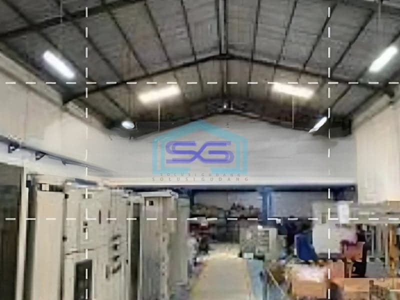 Disewakan Gudang Bagus Siap Pakai Lokasi Pergudangan Laksana Tangerang LT 700m2