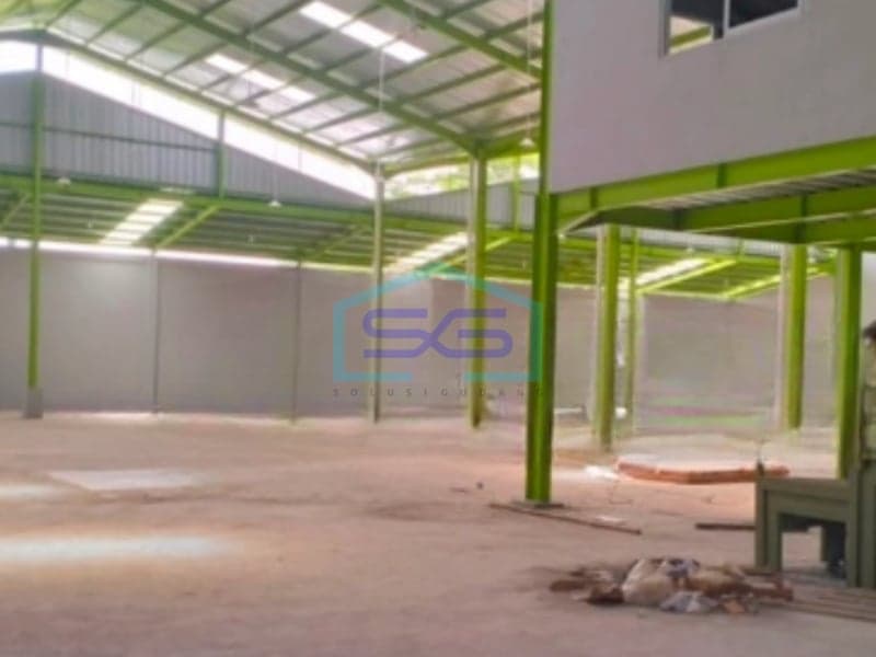 Disewakan Gudang Luas Tanah 1500 m² Bebas Banjir di Cikupa Tangerang Banten