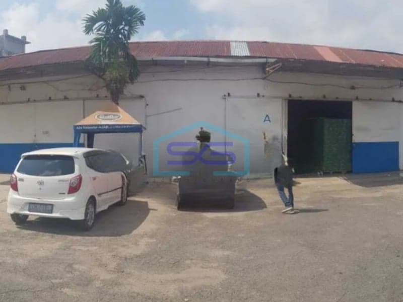 Warehouse for Sale with Building Area 2,021 m2 in Karya Baru Palembang Area