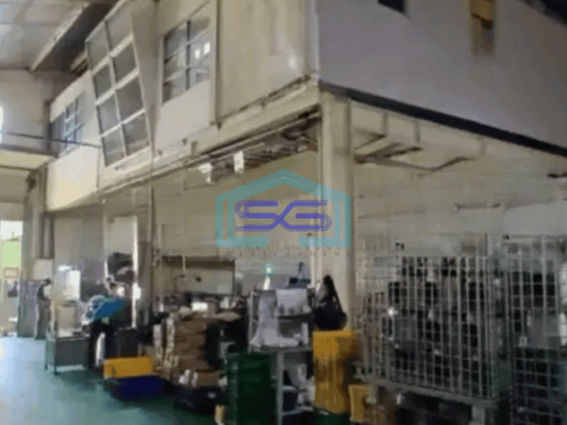 Dijual Gudang Luas Bangunan 372 m² di BSD Tangerang