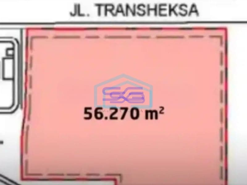 Dijual Tanah Industri Kjie 5.6 Hektar Karawang Barat Luas Tanah  56270 m²
