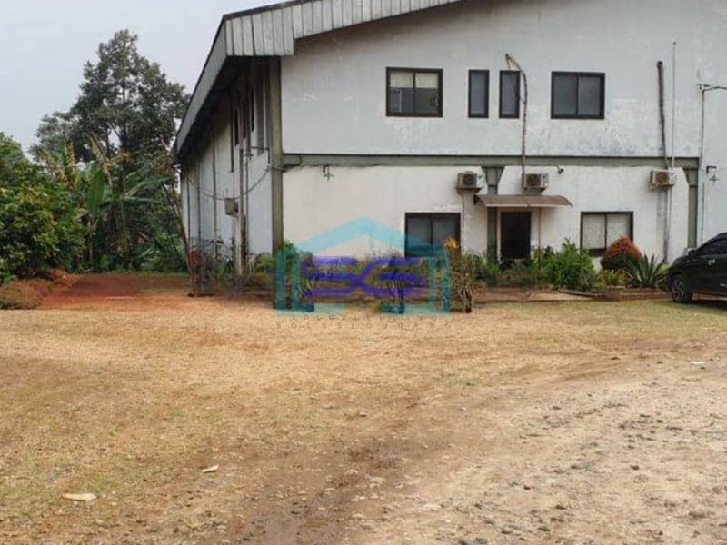Dijual Gudang di Gunung Sindur Bogor Harga Murah Cocok Untuk Pergudangan Lokasi Strategis LT 19500m2