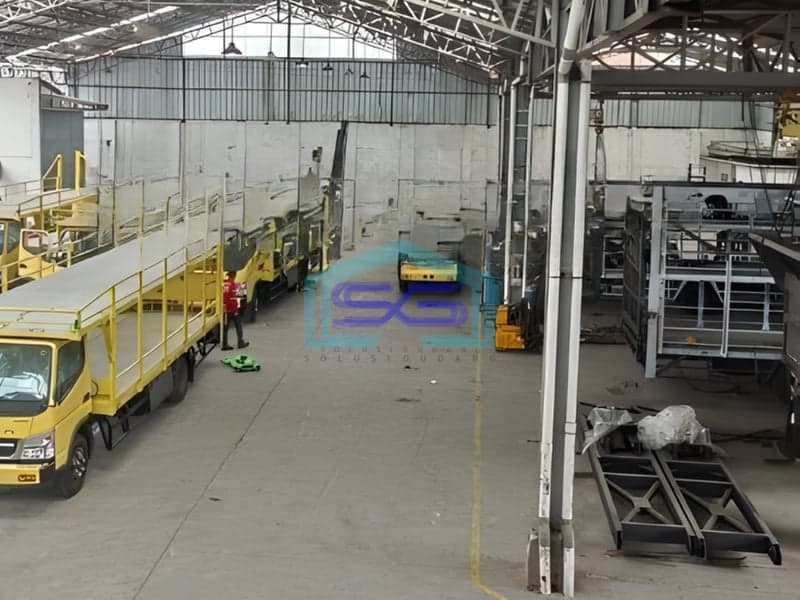 Dijual Pabrik Ada Kantor Luas Bangunan  2282 m² Lokasi Bebas Banjir di Cibinong Bogor