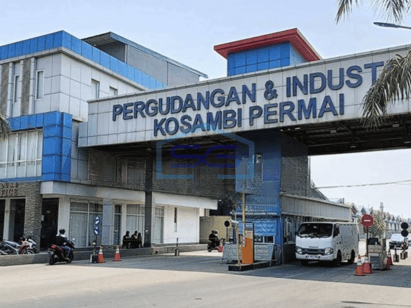 Dijual cepat gudang siap pakai di kosambi permai