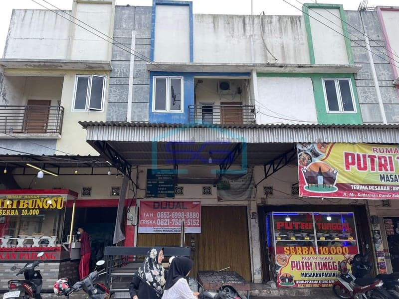 Dijual Ruko Bisnis Kota Palembang, Sumatera Selatan Luas Tanah 80m2
