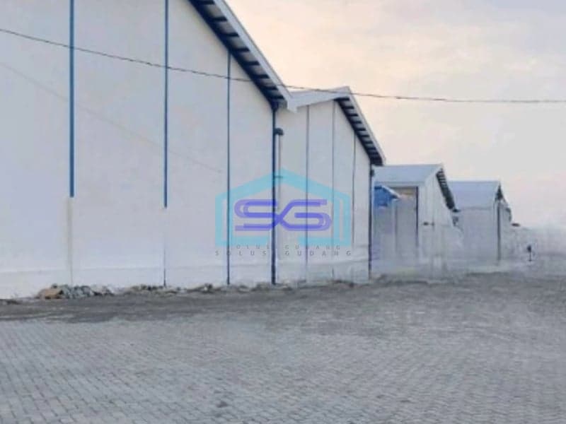 Disewakan Gudang Luas Tanah 60000 m² Lokasi Bebas Banjir di Sidoarjo