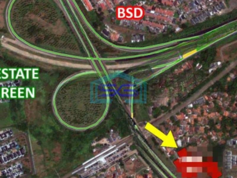 Dijual Tanah di Rawa Buntu Serpong Tangerang Selatan Luas Tanah 6400m2